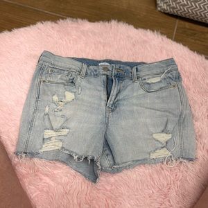 Old Navy Boyfriend Mid-Rise Denim Shorts